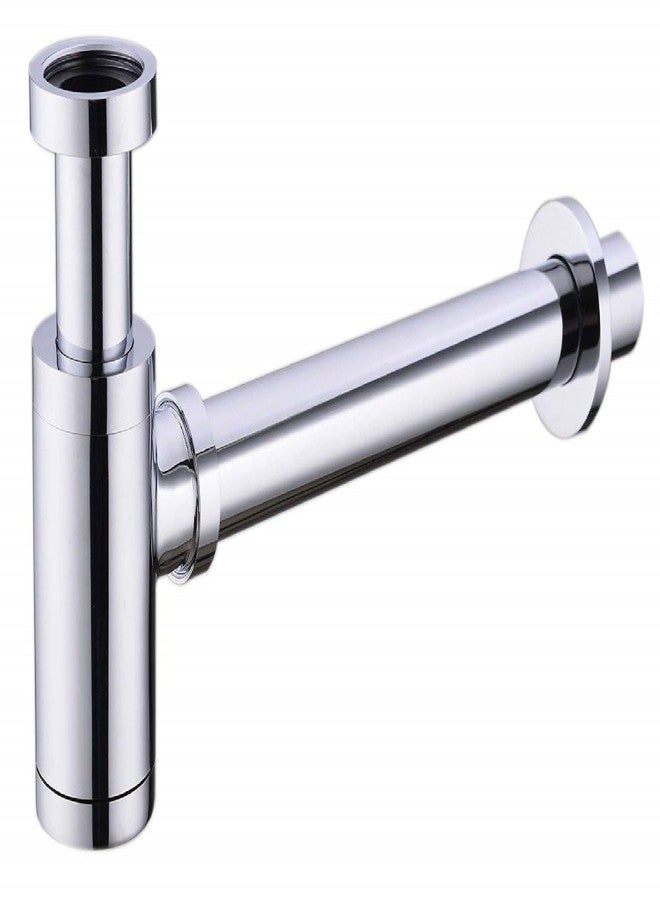 JAGGER مصيدة زجاجات JAGGER JAG202 مصنوعة من الفولاذ المقاوم للصدأ 304، مزودة بأنبوب بطول 5 بوصات و10 بوصات | طلاء كروم | هيكل نحاسي بتصميم عصري | ضمان 5 سنوات (للمصيدة فقط) - Image 1